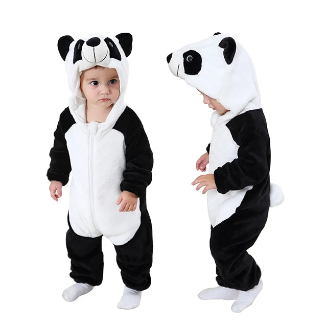 Toddler Winter Animal Rompers