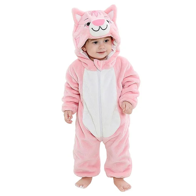 Toddler Winter Animal Rompers