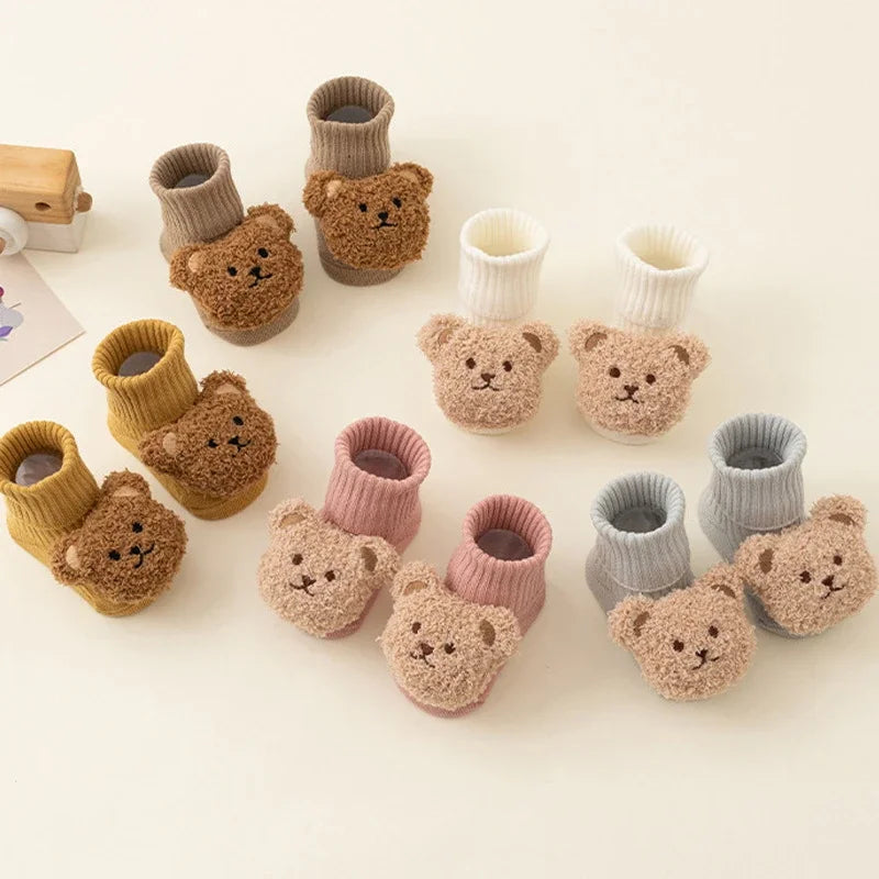 Teddy Bear Baby Socks for Boy/Girl