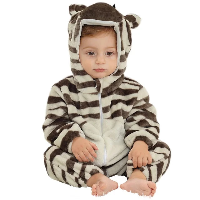 Toddler Winter Animal Rompers