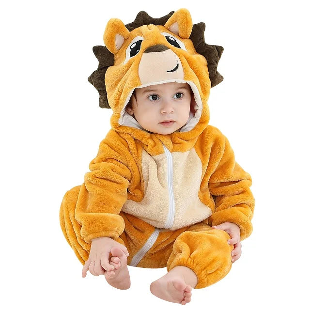Toddler Winter Animal Rompers