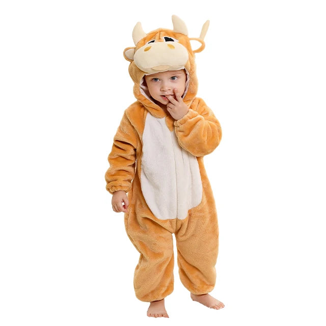 Toddler Winter Animal Rompers