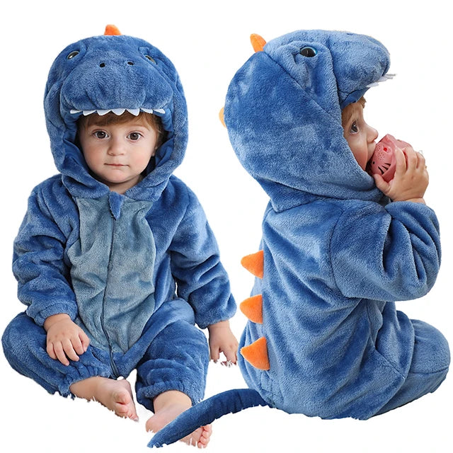 Toddler Winter Animal Rompers