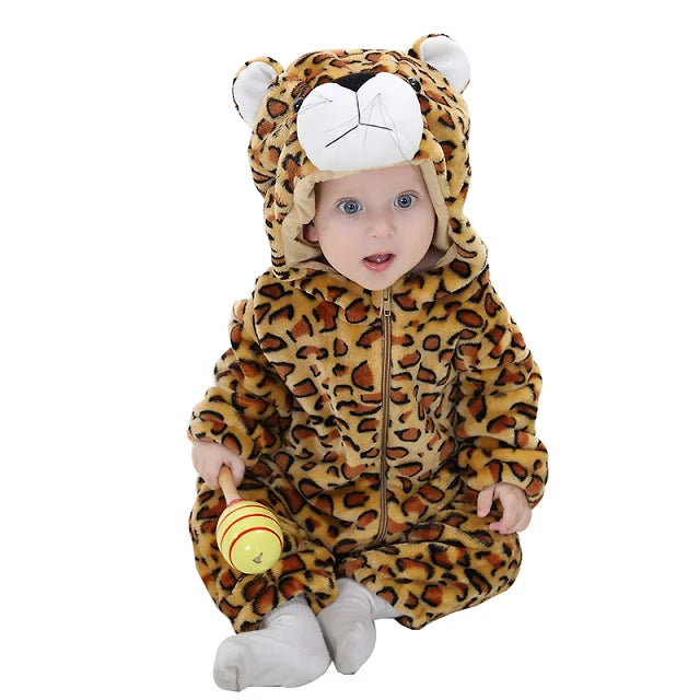Toddler Winter Animal Rompers