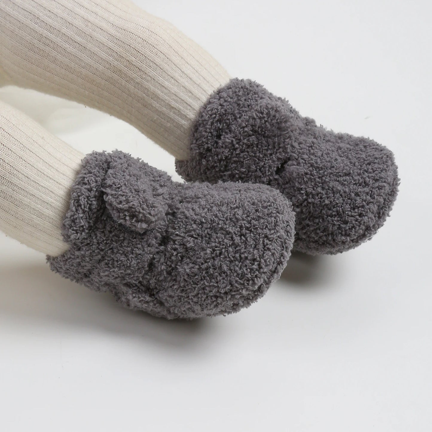 Halloween Pumpkin Baby Booties Stay On Slippers