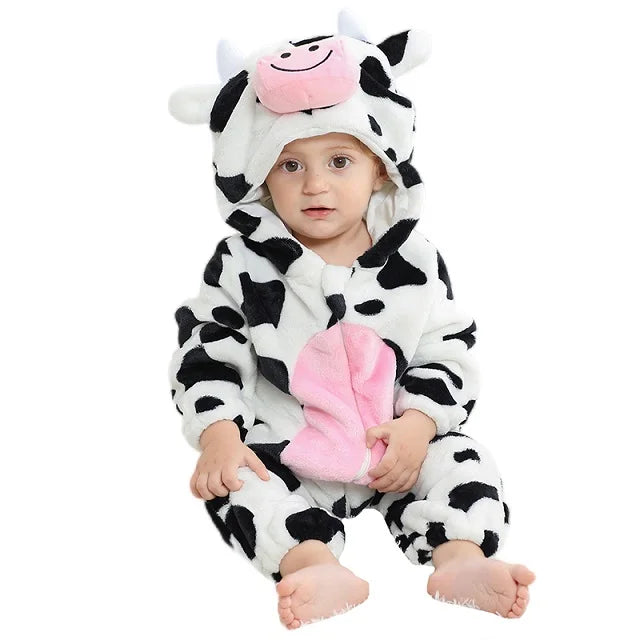 Toddler Winter Animal Rompers