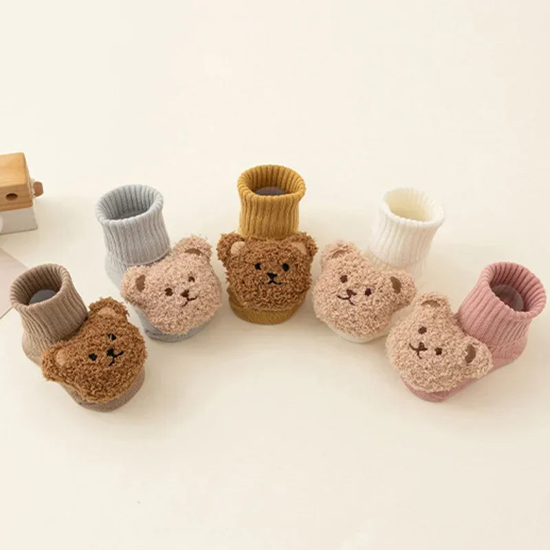 Teddy Bear Baby Socks for Boy/Girl