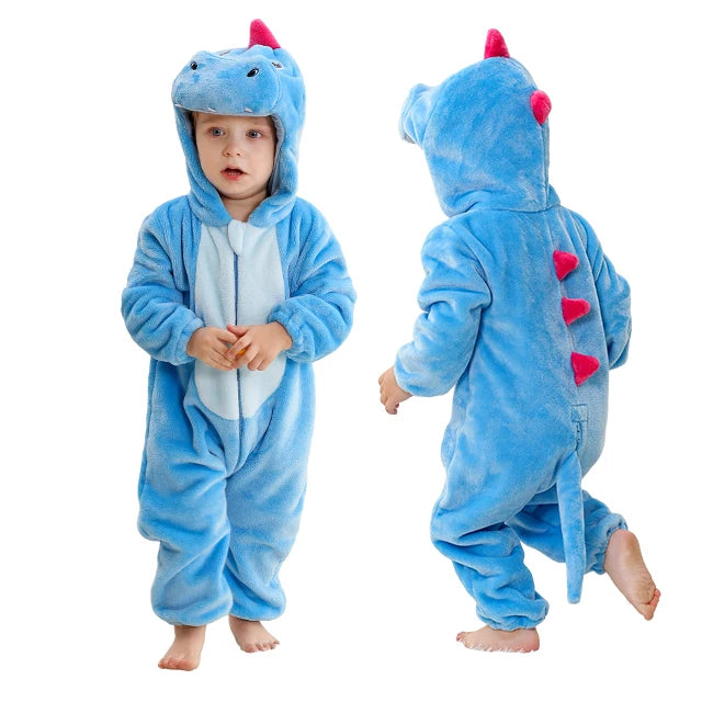 Toddler Winter Animal Rompers