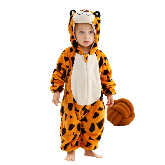 Toddler Winter Animal Rompers