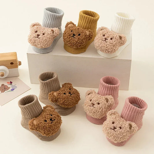 Teddy Bear Baby Socks for Boy/Girl