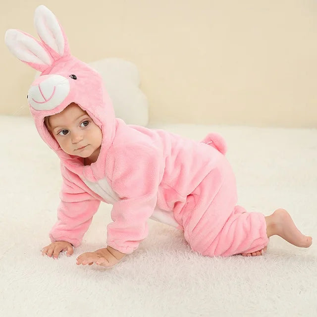 Toddler Winter Animal Rompers
