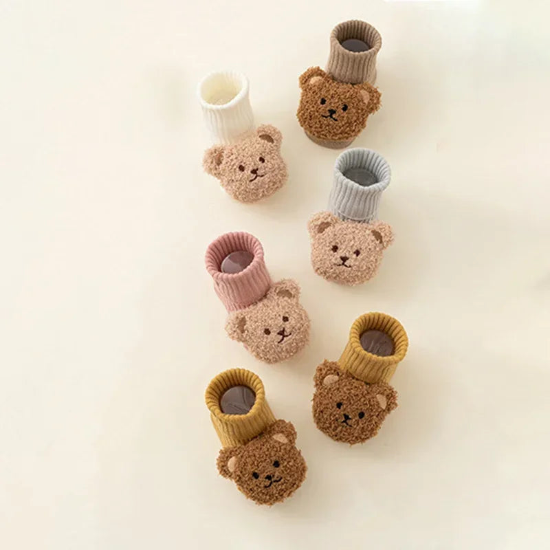 Teddy Bear Baby Socks for Boy/Girl