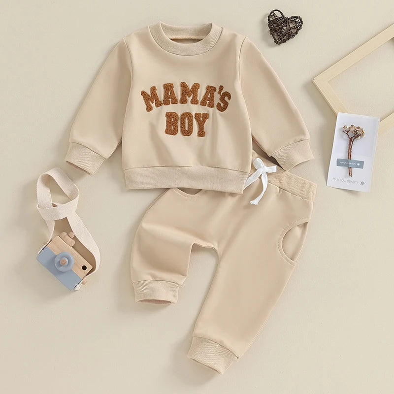 Toddler Baby Boy Fall Winter Outfits 2pc